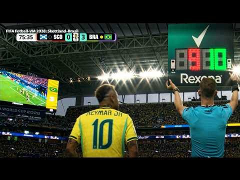 Neymar Vs Scotland (25/06/2026) World Cup 2026