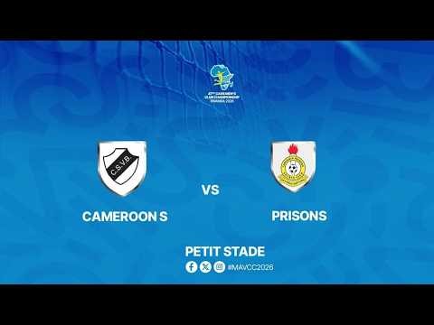 PLAY OFF 17-24 // CAMEROON SPORT (CMR) VS PRISONS (TAN)
