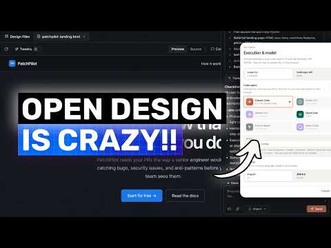 Open Design + Free APIs : THE BEST Open Alternative to Codex is FINALLY HERE!