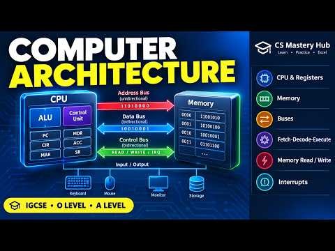 Computer Architecture & Von Neumann Architecture | IGCSE, O Level & A Level Computer Science