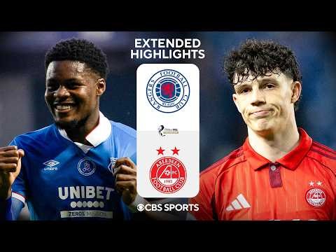 Rangers vs. Aberdeen: Extended Highlights | SPFL | CBS Sports Golazo
