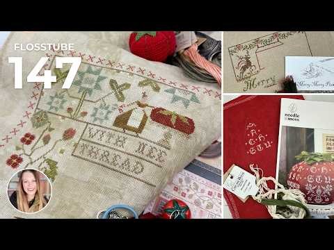 Flosstube 147 | Cross Stitch WIPs, Quilt Top Finish & Patriotic FFOs