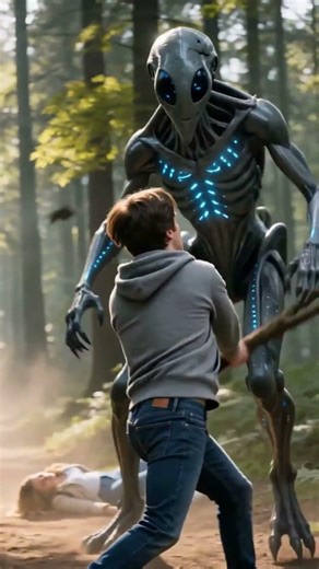 Alien Attack… Then Another Monster Appears