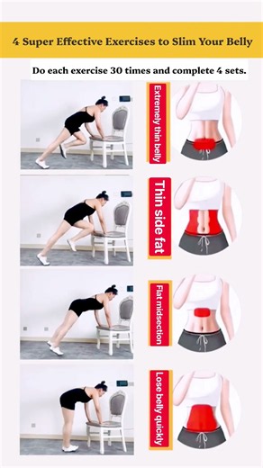 6 Chair Exercises for a Stronger Core at Home 🪑 #ChairWorkout #AbsWorkout #HomeFitness #CoreWorkout