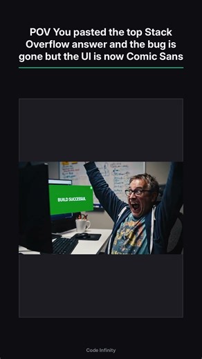 When the fix creates a bigger mystery | Code Infinity #shorts