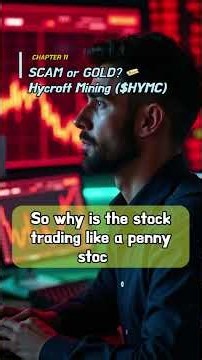 Why Did AMC Buy a Gold Mine? 🍿 The Truth About Hycroft $HYMC