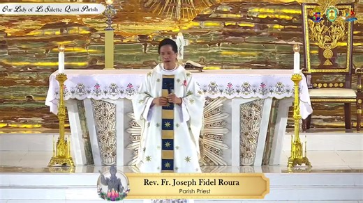 Solemnity of Mary, the Holy Mother of God 9:30 A.M. | 4 January 2026 | Live from Our Lady of La Salette Quasi-Parish Mass Presider: Rev. Fr. Joseph Fidel A. Roura 𝑻𝒉𝒆 𝑬𝒖𝒄𝒉𝒂𝒓𝒊𝒔𝒕𝒊𝒄 𝒍𝒊𝒕𝒖𝒓𝒈𝒊𝒄𝒂𝒍 𝒎𝒂𝒔𝒔 𝒊𝒔 𝒕𝒉𝒆 𝑪𝒂𝒕𝒉𝒐𝒍𝒊𝒄 𝒑𝒓𝒂𝒊𝒔𝒆 𝒂𝒏𝒅 𝒘𝒐𝒓𝒔𝒉𝒊𝒑 𝒕𝒐 𝑮𝒐𝒅 𝒐𝒖𝒓 𝑭𝒂𝒕𝒉𝒆𝒓, 𝒕𝒉𝒆 𝑯𝒐𝒍𝒚 𝒎𝒆𝒎𝒐𝒓𝒊𝒂𝒍 𝒐𝒇 𝒕𝒉𝒆 𝒔𝒂𝒄𝒓𝒊𝒇𝒊𝒄𝒆 𝒂𝒏𝒅 𝒓𝒆𝒔𝒖𝒓𝒓𝒆𝒄𝒕𝒊𝒐𝒏 𝒐𝒇 𝑱𝒆𝒔𝒖𝒔 𝑪𝒉𝒓𝒊𝒔𝒕, 𝒂𝒏𝒅 𝒕𝒉𝒆 𝒓𝒆𝒄𝒆𝒊𝒗𝒊𝒏𝒈 𝒐𝒇 𝑯𝒊𝒔 𝒘𝒐𝒓𝒅 