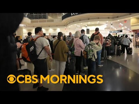 CBS News joins TSA lines at 2 major airports to track wait times