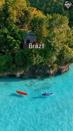 Lost in the wild beauty of Brazil’s nature 🌿✨Every view feels like a dream in 🇧🇷 #Shorts #Viral