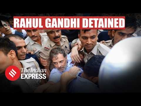 Congress Leaders Detained Near PMO Amid NEET Protest