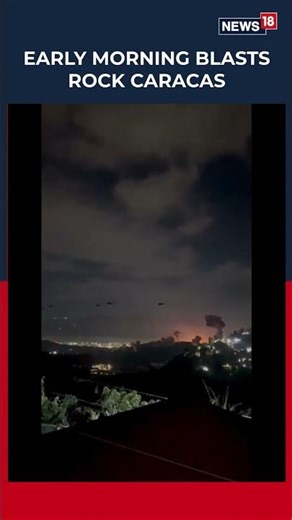 Explosions And Smoke Reported In Caracas, Power Outages Hit Southern Areas Near Military Base | N18S
