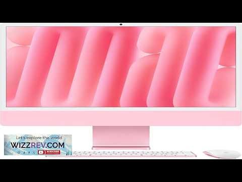 Apple 2024 iMac All in One Desktop Computer with M4 chip with 8 core CPU