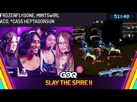 Slay the Spire II by frozenflygone, mintswirl, aco, *cass heptagonsun - Summer Games Done Quick 2026