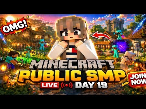 Minecraft Survival Smp Live 😍 #live #ytshorts #youtubelive #trending #shortslive # Hindi
