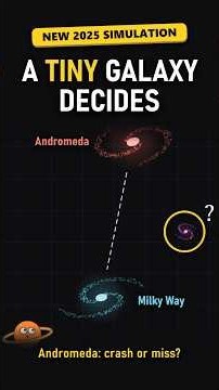 Andromeda Might Not Hit Us After All. Thank a Tiny Galaxy