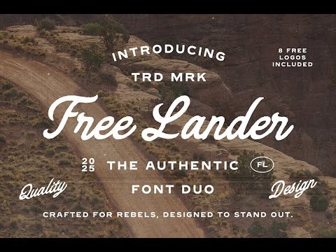 Free Lander Font Download