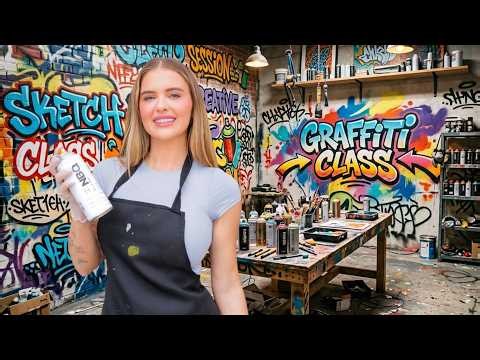 I Tried Graffiti for the First Time in Miami (Wynwood Art Walk)