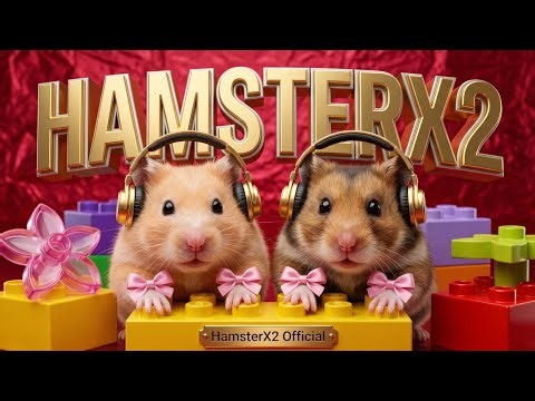 HamsterX2 🐹🔥 The Cutest Chaos Duo Ever! (Brown vs White Hamsters)