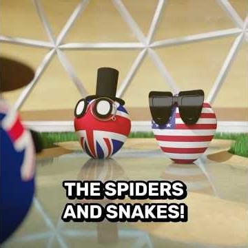 AUSTRALIA COLONIZES MARS | Countryballs Animation #shorts