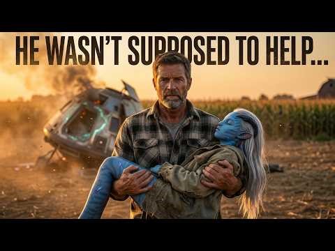 A Human Farmer Saved a Dying Alien Girl—Next Morning, an Armada Appeared