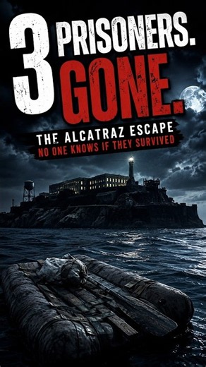 Prisoners Escaped Alcatraz… Then Vanished #vanishedfiles #history #unearthedsecrets #unsolvedmystery