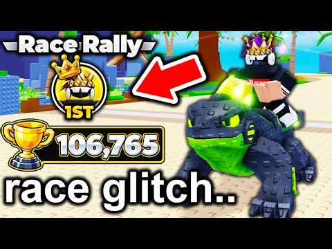 Working 100% WIN RACE GLITCH in Roblox Steal An Egg