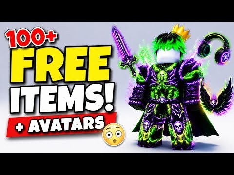 HURRY! GET 90+ FREE ITEMS ON ROBLOX + FREE AVATARS (JUNE 2026) 🔥