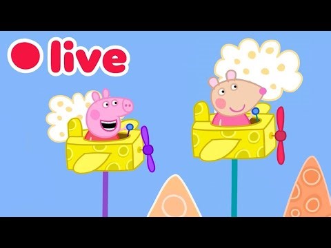 Peppa Pig NEW BABY EVIE Episodes LIVE 🍼 Cutest & Funniest Moments 🥹💛 Kids Cartoons