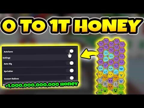 Bee Swarm Simulator Script (NO KEY) - Auto Farm, Auto Quest, Auto Sprinkler & More