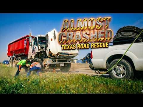 International Truck Tire EXPLODES on Highway (Wheel Hub Broke)