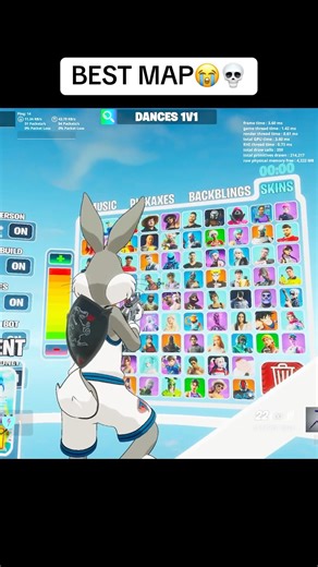 This map is so fun 🤣 | New Skin Map & It's crazy 🤯✅ #fortnite #bestmap #1v1map