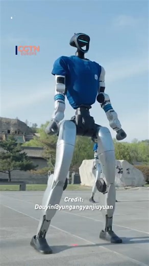 Humanoid robots bring the Yungang Grottoes’ stone guardians to life