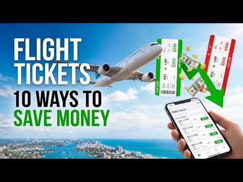 10 SMART WAYS TO SAVE MONEY ON FLIGHT TICKETS ✈️ | Travel Cheaper in 2026 |JLC Global Travel
