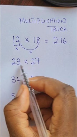 multiplication trick on numbers