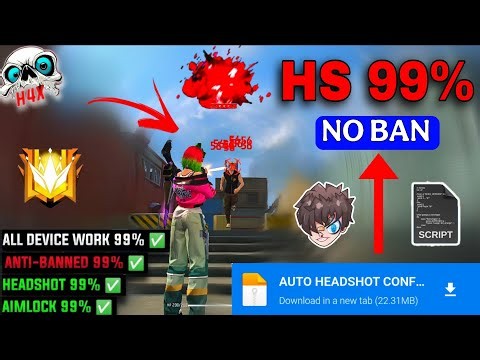 Free Fire Auto Headshot Config File🎯🌠 Macro Aimbot + No Recoil Regedit ‼️ Antiban VIP Script 👽
