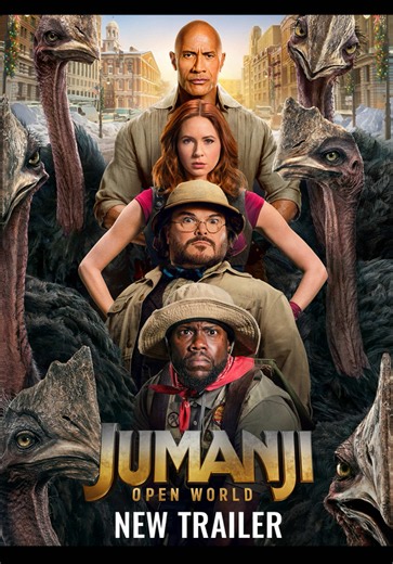 Our world. New rules. One final game. Watch the new trailer for #JUMANJI: OPEN WORLD - in theatres CHRISTMAS DAY.