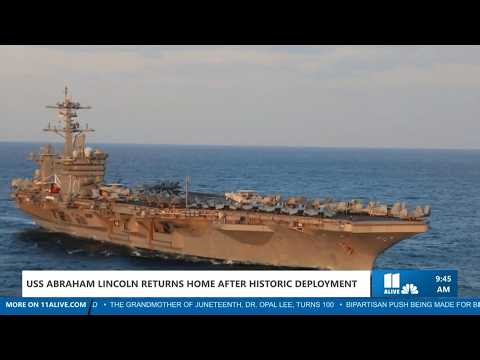 USS Abraham Lincoln returns to San Diego