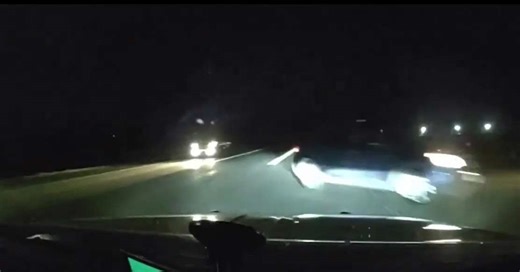Deputy 'milliseconds' from 'life-changing' crash with accused drunk driver (Credit: Chisago County Sheriff's Office via Storyful)