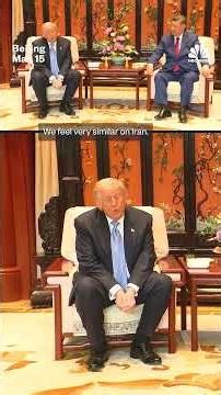 President Trump says he and China's President Xi settled 'a lot of different problems' during visit