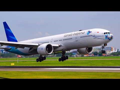✈ SERU!! Nonton Dari Dekat Pesawat Takeoff Landing di Bandara Terbesar Indonesia Soekarno Hatta CGK