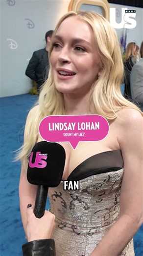 Lindsay Lohan on Working With Kit Harrington