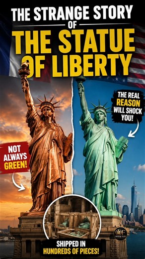 The Strange Story of the Statue of Liberty 🇺🇸😳