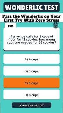 Pass the Wonderlic on Your First Try With Zero Stress