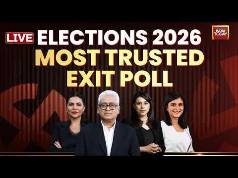 Exit Polls 2026 LIVE: Exit Poll Predictions | West Bengal | Tamil Nadu | Assam | Kerala |India Today