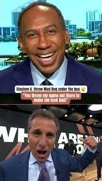 Mad Dog had to clear his name 🤣