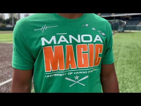 'Manoa Magic' T-shirt fundraiser supports UH baseball facility upgrades