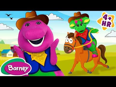 Trail Boss Barney | Adventures for Kids | Barney the Dinosaur