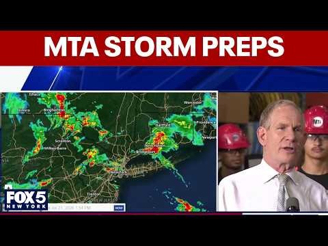MTA monitoring severe weather in NYC area