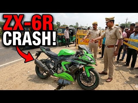 Viral Kawasaki Zx6R Crash ke Side Effects! Paid 1.3L for this..