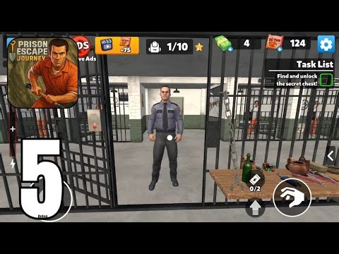 Prison Escape Journey 3D - Finding Treasure Chest Loot Digging Under Cell (Android ios)